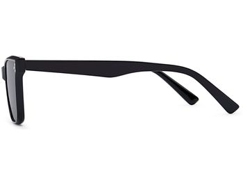 styleBREAKER Unisex Nerd Sonnenbrille mit Polycarbonat Flachgläsern und filigranem Kunststoff Rahmen, Retro Style 09020142