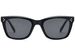 styleBREAKER Unisex Nerd Sonnenbrille mit Polycarbonat Flachgläsern und filigranem Kunststoff Rahmen, Retro Style 09020142