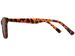 styleBREAKER Unisex Nerd Sonnenbrille mit Polycarbonat Flachgläsern und filigranem Kunststoff Rahmen, Retro Style 09020142