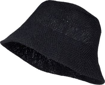 styleBREAKER Damen Sonnenhut aus Papierstroh faltbarer Fischerhut leichter Bucket Hat mit Schweißband Sommerhut mit Krempe als Sonnenschutz für Outdoor Strand Freizeit