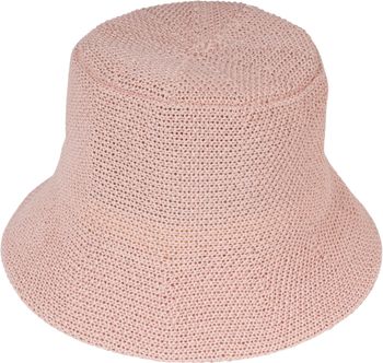 styleBREAKER Damen Sonnenhut aus Papierstroh faltbarer Fischerhut leichter Bucket Hat mit Schweißband Sommerhut mit Krempe als Sonnenschutz für Outdoor Strand Freizeit