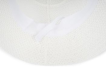 styleBREAKER Damen Sonnenhut aus Papierstroh faltbarer Fischerhut leichter Bucket Hat mit Schweißband Sommerhut mit Krempe als Sonnenschutz für Outdoor Strand Freizeit