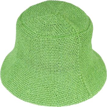 styleBREAKER Damen Sonnenhut aus Papierstroh faltbarer Fischerhut leichter Bucket Hat mit Schweißband Sommerhut mit Krempe als Sonnenschutz für Outdoor Strand Freizeit