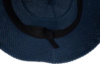 styleBREAKER Damen Sonnenhut aus Papierstroh faltbarer Fischerhut leichter Bucket Hat mit Schweißband Sommerhut mit Krempe als Sonnenschutz für Outdoor Strand Freizeit