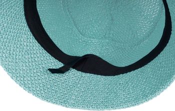 styleBREAKER Damen Papierstroh Sonnenhut | faltbarer Fischerhut | leichter Bucket Hat mit Schweißband | Sommerhut mit Krempe als Sonnenschutz für Outdoor Strand Freizeit