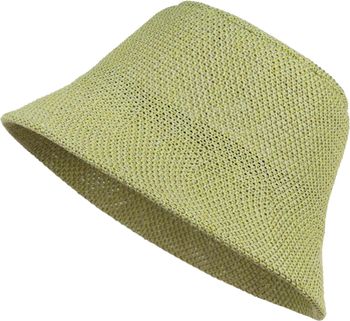 styleBREAKER Damen Papierstroh Sonnenhut | faltbarer Fischerhut | leichter Bucket Hat mit Schweißband | Sommerhut mit Krempe als Sonnenschutz für Outdoor Strand Freizeit