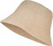 styleBREAKER Damen Sonnenhut aus Papierstroh faltbarer Fischerhut leichter Bucket Hat mit Schweißband Sommerhut mit Krempe als Sonnenschutz für Outdoor Strand Freizeit
