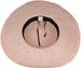 styleBREAKER Damen Strohhut Papierstroh mit luftigem Flechtmuster, breite ausgefranste Krempe, Sonnenhut, Schlapphut 04025033