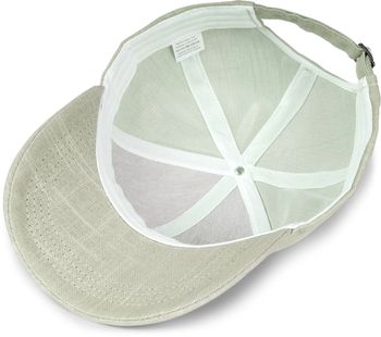styleBREAKER Unisex Leinen Baseball Cap | Verstellbare 6-Panel Basecap mit gebogenem Schirm | Atmungsaktive Sommer Mütze mit Metallschnalle | Leicht, Bequem & Stilvoll