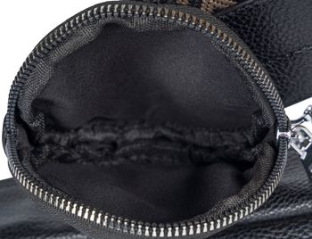 styleBREAKER Damen Halbmond Crossbody Schultertaschen Set 2-Teilig, Schultergurt mit Zick-Zack Rauten Muster 02012396