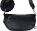 styleBREAKER Damen Halbmond Crossbody Schultertaschen Set 2-Teilig, Schultergurt mit Zick-Zack Rauten Muster 02012396