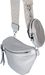 styleBREAKER Damen Halbmond Crossbody Schultertaschen Set 2-Teilig, Schultergurt mit Zick-Zack Rauten Muster 02012396