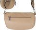 styleBREAKER Damen Halbmond Crossbody Schultertaschen Set 2-Teilig, Schultergurt mit Zick-Zack Rauten Muster 02012396