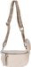 styleBREAKER Damen Halbmond Crossbody Schultertaschen Set 2-Teilig, Schultergurt mit Zick-Zack Rauten Muster 02012396