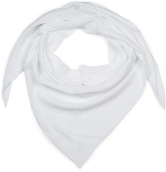 styleBREAKER Damen Musselin Dreieckstuch aus 100% Baumwolle | Weiches und leichtes Halstuch für Damen Unifarben | Stylisches Tuch für jede Jahreszeit - Made in Italy, 196 x 84 cm