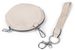 styleBREAKER Damen Halbmond Crossbody Schultertaschen Set 3-Teilig, Schultergurt mit Muster, Schlüsselanhänger, Börse 02012398