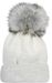 styleBREAKER Damen Strick Bommelmütze mit Farbverlauf und Fleece Futter, Winter Fellbommel Mütze, Strickmütze 04024205