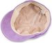 styleBREAKER Damen Ballonmütze in weicher Veloursleder Optik, Schirmmütze, Bakerboy Schiebermütze, Newsboy Cap 04023091