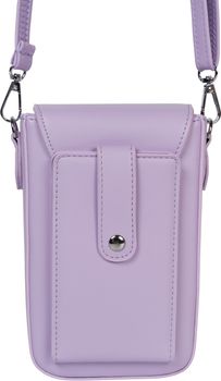 styleBREAKER Damen Box Bag Umhängetasche Einfarbig mit Magnetverschluss, 8 Kartenfächer mit Druckknopf, Crossbag 02012399