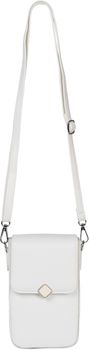 styleBREAKER Damen Box Bag Umhängetasche Einfarbig mit Magnetverschluss, 8 Kartenfächer mit Druckknopf, Crossbag 02012399