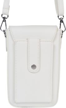 styleBREAKER Damen Box Bag Umhängetasche Einfarbig mit Magnetverschluss, 8 Kartenfächer mit Druckknopf, Crossbag 02012399
