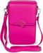styleBREAKER Damen Box Bag Umhängetasche Einfarbig mit Magnetverschluss, 8 Kartenfächer mit Druckknopf, Crossbag 02012399