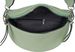 styleBREAKER Damen Halbmond Crossbody Schultertaschen Einfarbig, verstellbarer Schultergurt mit Zick-Zack Rauten Muster 02012401