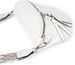 styleBREAKER Damen Halbmond Crossbody Schultertaschen Einfarbig, verstellbarer Schultergurt mit Zick-Zack Rauten Muster 02012401