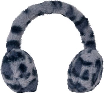 styleBREAKER Damen Ohrenwärmer mit Leoparden Muster, warme kuschlig weiche Winter Ohrenschützer, Kunstfell Earmuffs 04026065