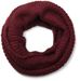 styleBREAKER Unisex Feinstrick Schal, einfarbiger Loop Schlauchschal, Feinripp Winter Strickschal, Loopschal 01018112