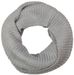 styleBREAKER Unisex Feinstrick Schal, einfarbiger Loop Schlauchschal, Feinripp Winter Strickschal, Loopschal 01018112