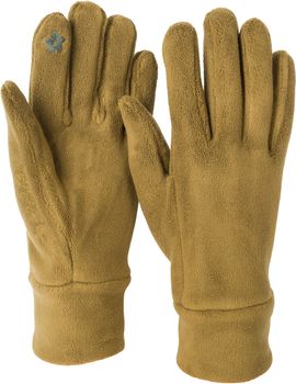 styleBREAKER Damen Touchscreen Fleece Handschuhe Einfarbig, warme Fingerhandschuhe, Winter 09010047