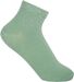 styleBREAKER Damen Socken mit Strass Applikation am Bund, Größe 35-41 EU / 5-9 US / 4-7 UK, Söckchen Glitzersteine 08030014