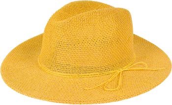 styleBREAKER Damen Panama Sonnenhut mit dünnem Hutband, Strohhut, Schlapphut, Sommerhut, Fedora Hut 04025040