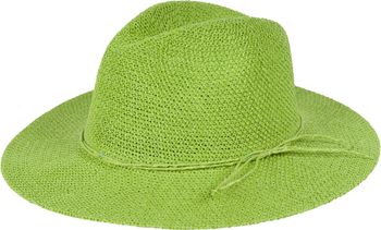 styleBREAKER Damen Panama Sonnenhut mit dünnem Hutband, Strohhut, Schlapphut, Sommerhut, Fedora Hut 04025040