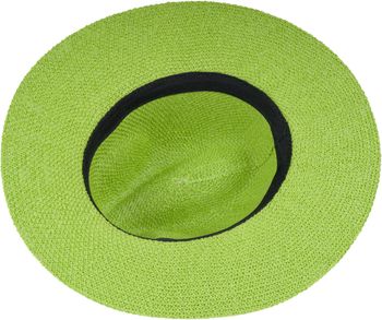 styleBREAKER Damen Panama Sonnenhut mit dünnem Hutband, Strohhut, Schlapphut, Sommerhut, Fedora Hut 04025040