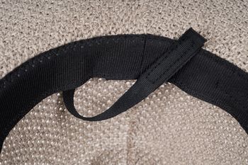 styleBREAKER Damen Panama Sonnenhut mit dünnem Hutband, Strohhut, Schlapphut, Sommerhut, Fedora Hut 04025040
