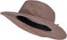 styleBREAKER Damen Panama Sonnenhut mit dünnem Hutband, Strohhut, Schlapphut, Sommerhut, Fedora Hut 04025040
