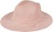 styleBREAKER Damen Panama Sonnenhut mit dünnem Hutband, Strohhut, Schlapphut, Sommerhut, Fedora Hut 04025040