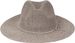 styleBREAKER Damen Panama Sonnenhut mit dünnem Hutband, Strohhut, Schlapphut, Sommerhut, Fedora Hut 04025040