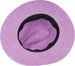 styleBREAKER Damen Panama Sonnenhut mit dünnem Hutband, Strohhut, Schlapphut, Sommerhut, Fedora Hut 04025040