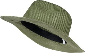 styleBREAKER Damen Panama Sonnenhut, Strohhut, Schlapphut, Faltbarer Knautschhut, Sommerhut, Fedora Hut 04025041