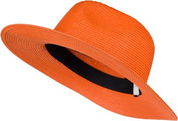 styleBREAKER Damen Panama Sonnenhut, Strohhut, Schlapphut, Faltbarer Knautschhut, Sommerhut, Fedora Hut 04025041