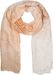 styleBREAKER Damen Schal mit mehrfarbigem Farbverlauf und Metallic Details, Leichtes großes Tuch mit kurzen Fransen 01016226