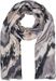 styleBREAKER Damen Schal Wasserfall Farbverlauf Muster mit Metallic Details, Leichtes großes Tuch mit kurzen Fransen 01016227