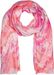 styleBREAKER Damen Schal Wasserfall Farbverlauf Muster mit Metallic Details, Leichtes großes Tuch mit kurzen Fransen 01016227