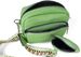 styleBREAKER Damen Umhängetaschen Set 2-Teilig, gemusterter Schultergurt und ovale Börse, Rechteckige Crossbody Bag Einfarbig 02012405
