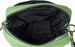 styleBREAKER Damen Umhängetaschen Set 2-Teilig, gemusterter Schultergurt und ovale Börse, Rechteckige Crossbody Bag Einfarbig 02012405