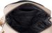 styleBREAKER Damen Umhängetaschen Set 2-Teilig, gemusterter Schultergurt und ovale Börse, Rechteckige Crossbody Bag Einfarbig 02012405