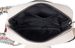 styleBREAKER Damen Umhängetaschen Set 2-Teilig, gemusterter Schultergurt und ovale Börse, Rechteckige Crossbody Bag Einfarbig 02012405